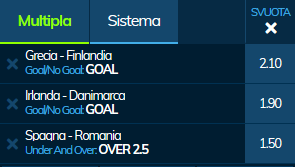 Scommesse vincenti 18-11-19