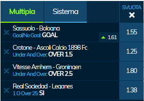 scommesse pronte di oggi 2019-11-08