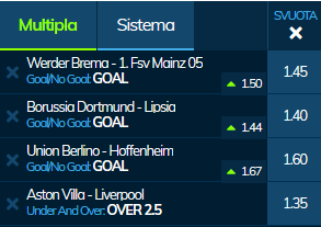 scommesse pronte di oggi 2019-12-17