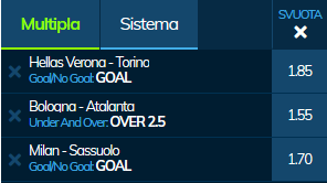 scommesse pronte Serie a 2019-12-15