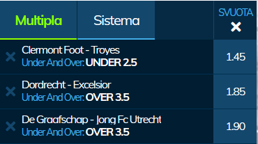 scommesse pronte di oggi 2020-01-10