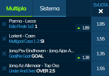 scommesse pronte di oggi 2020-01-13