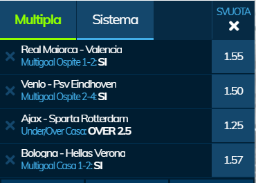 scommesse pronte di oggi 2020-01-19