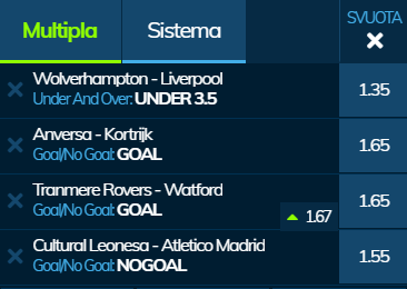 scommesse pronte di oggi 2020-01-23