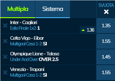 scommesse pronte di oggi 2020-01-26