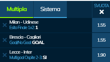 scommesse pronte Serie a 2020-01-19