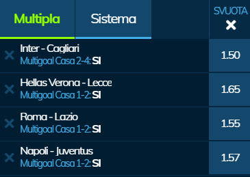 scommesse pronte Serie a 2020-01-26