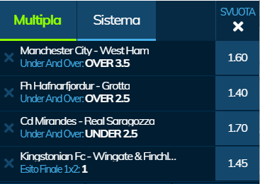 scommesse pronte di oggi 2020-02-19