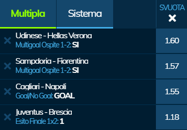 scommesse pronte Serie a 2020-02-16