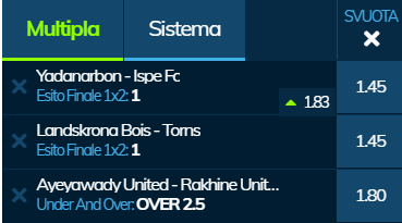 scommesse pronte di oggi 2020-03-25