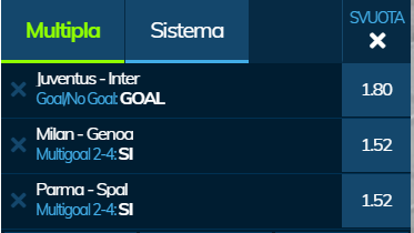scommesse pronte Serie a 2020-03-08