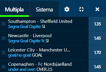 scommesse pronte di oggi 