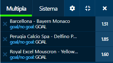 scommesse pronte Serie a 