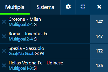 scommessa serie a 27-09-20