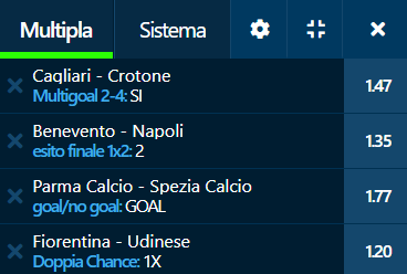 scommesse pronte Serie a 2020-10-25