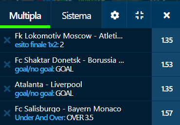 scommesse pronte Champions League 2020-11-03