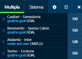 scommesse pronte Serie a 2020-11-08