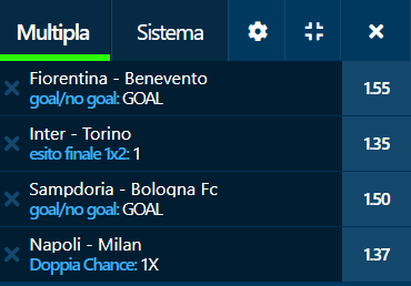 scommesse pronte Serie a 2020-11-22