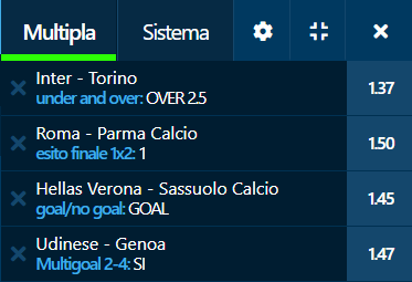scommesse pronte Serie a 2020-11-22