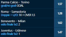 scommesse pronte Serie a 2021-01-03