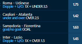 scommesse pronte Serie a 2021-02-14