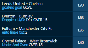 scommesse pronte Premier League 2021-03-13