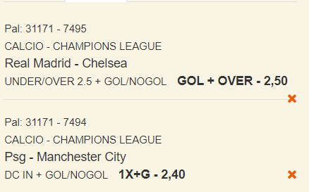 scommesse pronte Champions League 2021-04-27