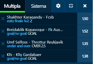 scommesse pronte di oggi 2021-07-29