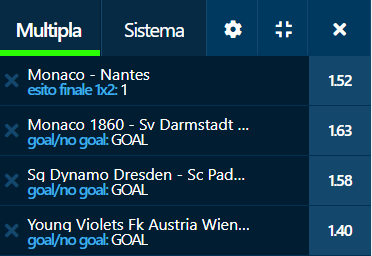 scommesse pronte di oggi 2021-08-06