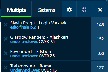 scommesse pronte di oggi 2021-08-19