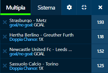 scommesse pronte di oggi 2021-09-17