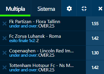 scommesse pronte di oggi 2021-09-30