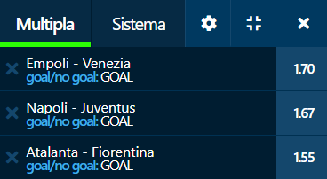 schedina serie a 11-09-21