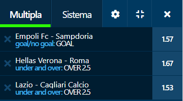 scommesse pronte Serie a 2021-09-18