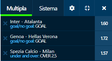 schedina serie a 25-09-21