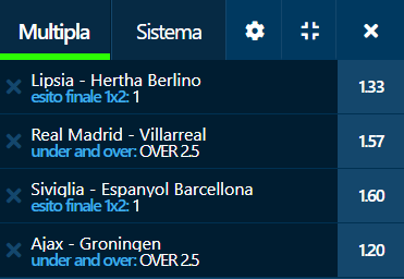 scommesse pronte di oggi 2021-09-25