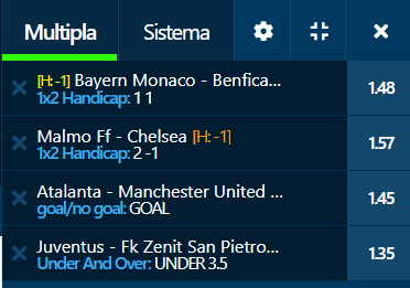 scommesse pronte Champions League 2021-11-02