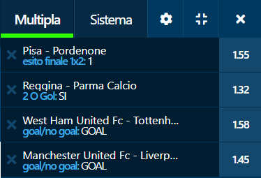 scommesse pronte di oggi 2021-10-24