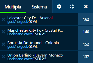 scommesse pronte di oggi 2021-10-30