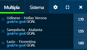 scommesse pronte Serie a 2021-10-27