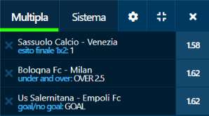 schedine serie a 23-10-21