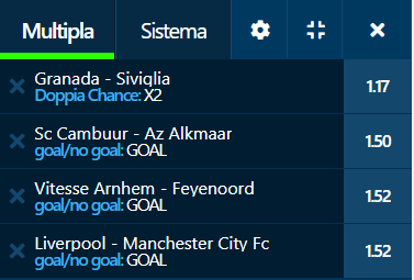 scommesse pronte di oggi 2021-10-03