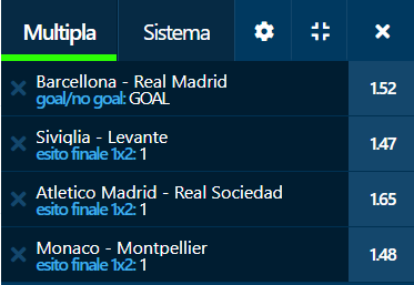 scommesse pronte di oggi 2021-10-24