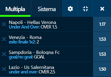 scommesse pronte Serie a 2021-11-07