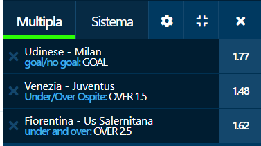 scommesse pronte Serie a 2021-12-11