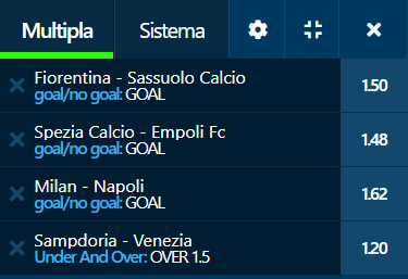 scommesse pronte Serie a 2021-12-19