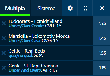 scommesse pronte Europa League 2021-12-09