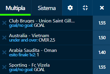 scommesse pronte di oggi 2022-01-27