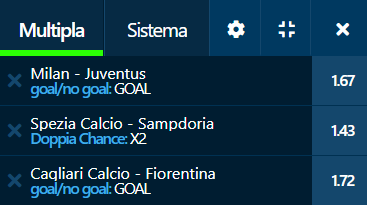 scommesse pronte Serie a 2022-01-23