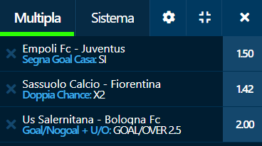 scommesse pronte Serie a 2022-02-26